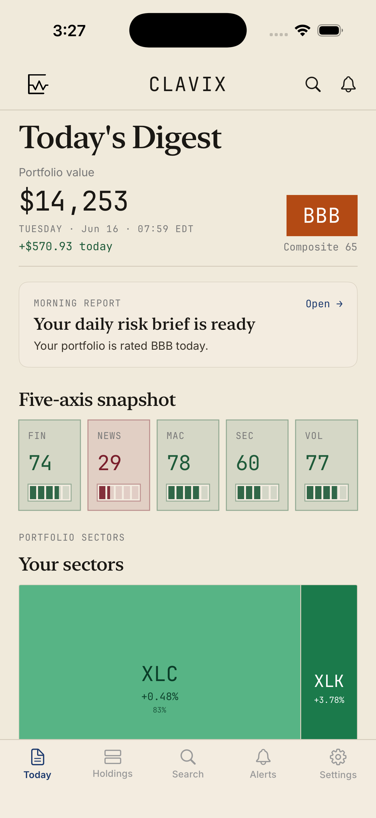 Clavix App Store review screenshot
